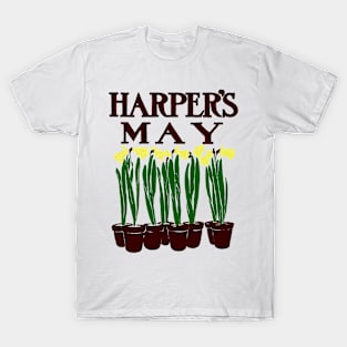 Harper's 1899 Edward Penfield Daffodils T-Shirt